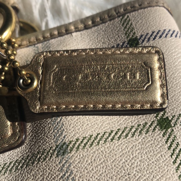Coach Peyton Tattersail Purse # K1173-F19174 - Picture 5 of 13